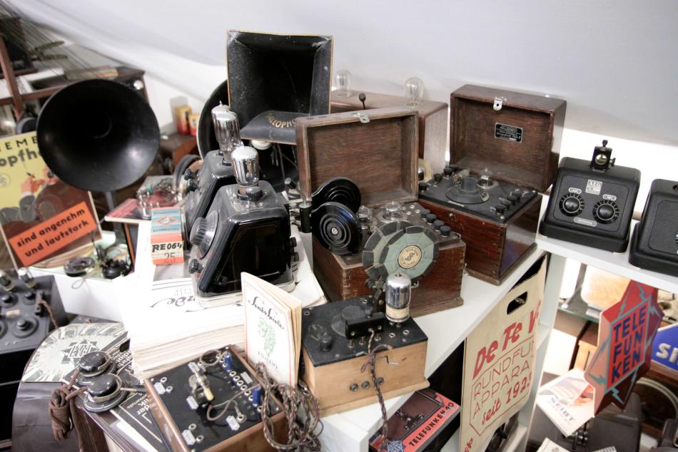 Sammlung alter Radios von Jörg Chowanetz